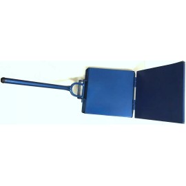 always-quality Made in Mexico Blue Manual Flower/Corn All Metal Tortilla Maker Press 10x10 i...