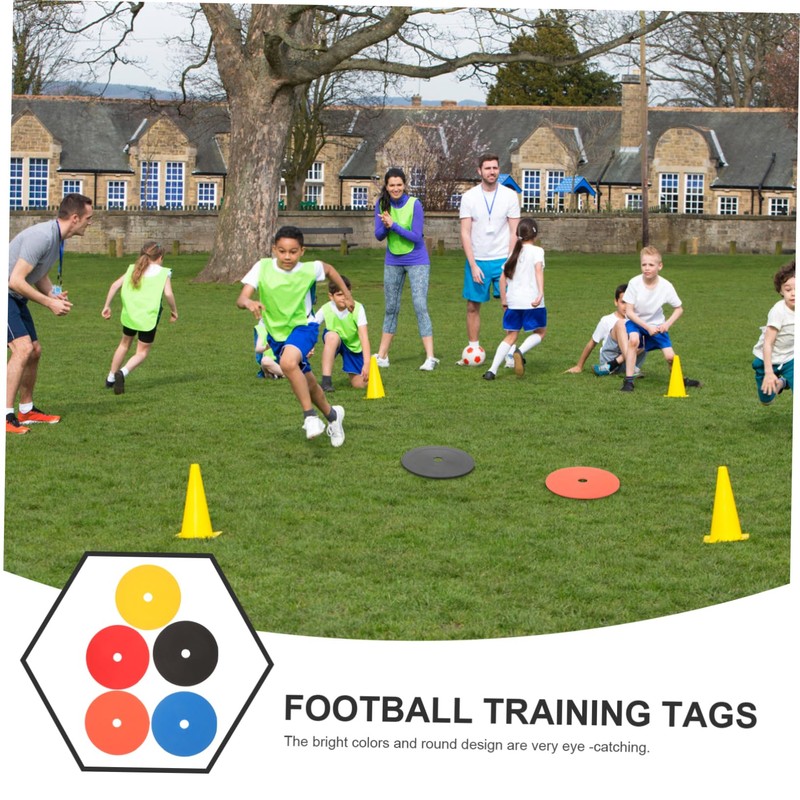 Generic 5Pcs Soccer Training Markers Durable Multi Function Agility Sign