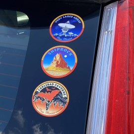 Very Large Array VLA  New Mexico Travel Sticker