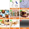 Bjworeye Electric Cordless USB Rechargable Hand Drill Kit for Jewelry