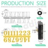 Keadic 16Pcs High Torque Long Shaft Quartz Clock Mechanism Kit