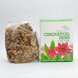 CINQUEFOIL HERB TEA, (COMARUM PALUSTRE L) | Original Herbs Herbal Tea – Wild Crafted Herbs Tea – 50g, 100% pure and natural loose leaf tea.