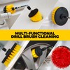 Holikme 22Pack Drill Brush Attachments Set, Scrub Pads & Sponge,