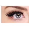 3D Dramatic False Eyelashes, Long Fluffy Synthetic Lashes, Black