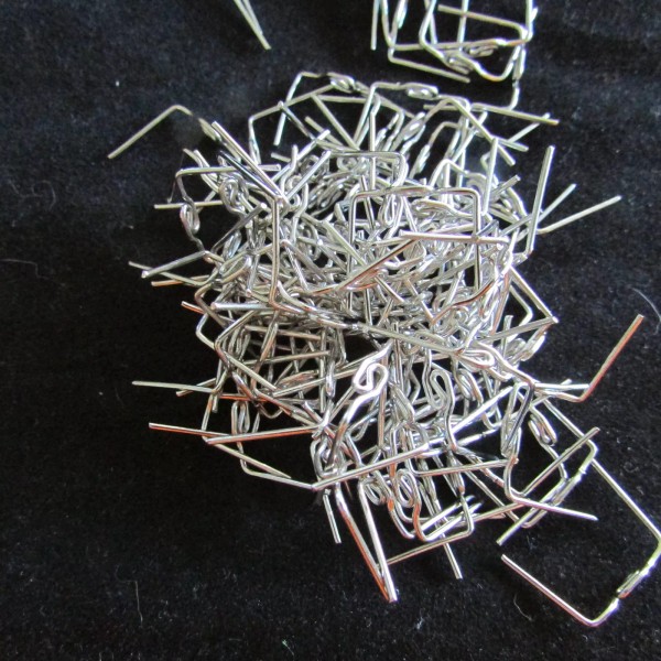Unbranded 200 TWIST CONNECTOR PINS 33 mm SILVER CHANDELIER PARTS