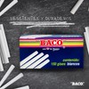 BACO | Caja de Gises Blancos Moldeados de 85 mm,