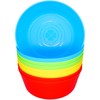 Bloomsworld 8 Toddler Plastic Bowls Set, Reusable, BPA Free, Kids