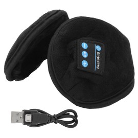 Winter Earmuffs Music for Bluetooth 5.0 Soft Skin Friendly Rechargeable Ear Warmer
