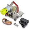 Mefape Electric Belt Sander for Woodworking, Mini Belt Sander for