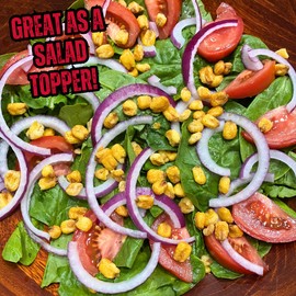 Ranch Korn Nutz | Soft Crunch Toasted Corn | Roasted Crunchy Corn Made in the USA | Runnin’ Wild Foods | 1-pound total (Box of 2 bags, 8oz each)