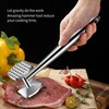 Aliglow Meat Tenderizer 304 Stainless Steel Hammer Mallet Tool Pounder
