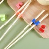 5 Pieces Reusable Chopsticks Helpers , Training Chopsticks Hinges Connector