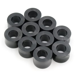 Design61 10x Spacer Sleeves Washers L 12 mm x Diameter 15/8.2 mm M8 Round HD Polyethylene