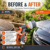 8-Pattern Garden Hose Nozzle for Watering – Adjustable Spray Gun
