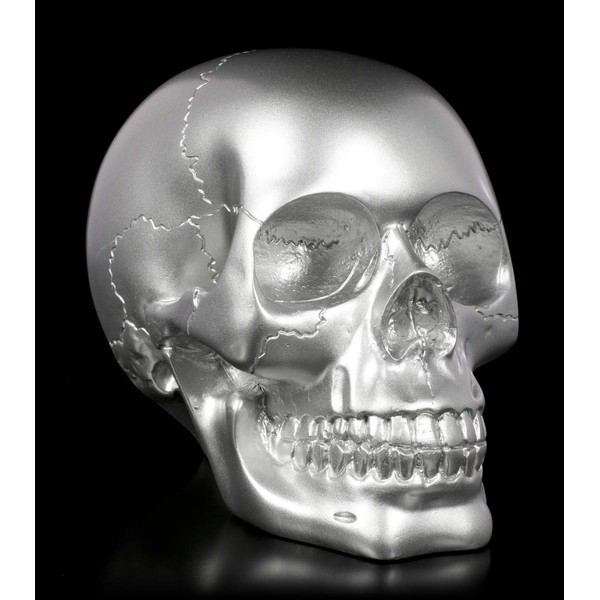Figuren Shop GmbH Gothic Skull - Silver - Series: The