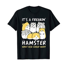 Funny Love Hamsters Cute Animal Toys Pets Lovers T-Shirt