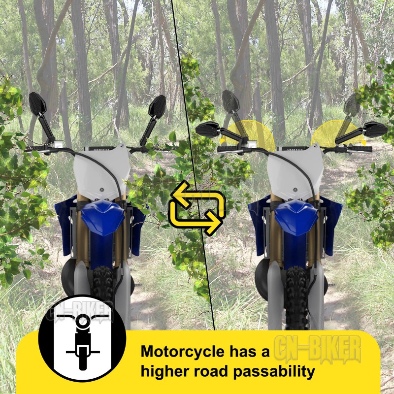 CB For Yamaha TW200 WR250F/R/X Dual Sport ADV Left &