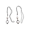 zaoalife 2Pcs Mini Neck Hanging Reading Glasses, Portable Anti-loss Reading