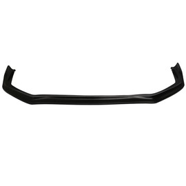 IKON MOTORSPORTS, Front Bumper Lip Compatible with 2015-2017 Subaru WRX STI, CS Style Unpainted Black PP Finisher Under Chin Spoiler Add On, 2016