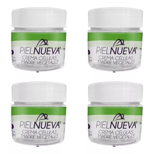 Piel Nueva Kit 4 Crema Células Madre Vegetales Ser Más,