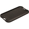Lodge 20 x 10.44 Inch Pro-Grid Reversible Cast Iron Grill/Griddle