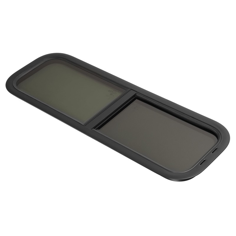 HECASA 12" x 36" RV Window 1-1/4in Thickness Universal Vertical