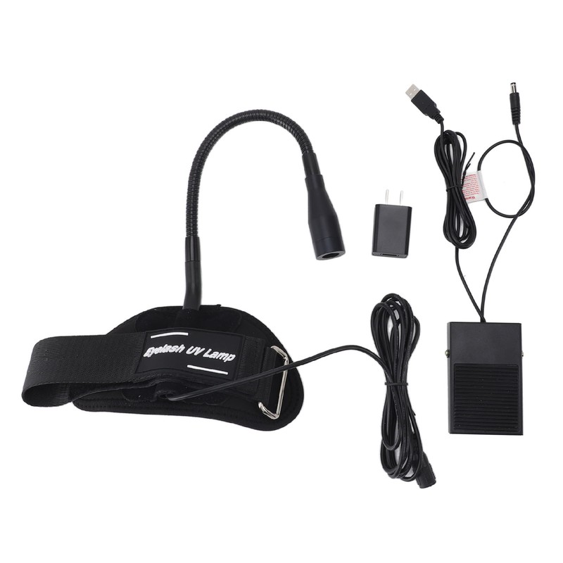 UV Glue Curing Light Portable Wrist UV LED Lamp with