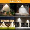 30 W LED Spotlight with Motion Sensor Outdoor, Pack of