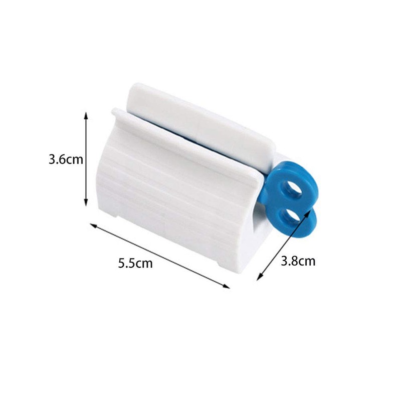 2 PCS Toothpaste Squeezer, Rolling Tube Toothpaste Squeezer Seat Holder