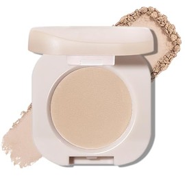 Paleta de sombras de ojos mate en tonos beige y marrón nude, polvos ultrafinos y suaves, alta pigmentación, fórmula ligera y difuminable, maquillaje  