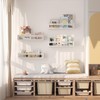 Onlysky Set of 4 Wall-Mounted Kid's Bookshelf - White Floating