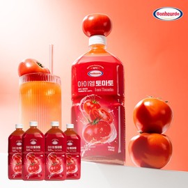 100 NFC Juiced Bonelld I.M. Tomato Juice Juice 1L x 4 / 100 NFC 착즙 보넬드 아이엠 토마토 주스 즙 1L 4개
