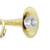 Mini Trumpet Practice Mute Aluminum Alloy Trumpet Mute Silencer for