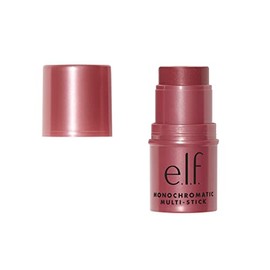 e.l.f. Barra monocromática multiusos de tamaño de viaje, lujosamente cremosa y mezclable para ojos, labios y mejillas, vegana y libre de crueldad, Ber