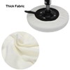 HuaLiSiJi Round Stool Covers 12-15.7 Inch/30-40cm Bar Stool Covers Velvet,