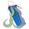 Dieter Eisele with 2 Bait 14 CM Green and Blue