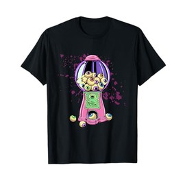 Weirdcore Gumball Shirt Bubble Gum Machine Eyeball Dreamcore T-Shirt