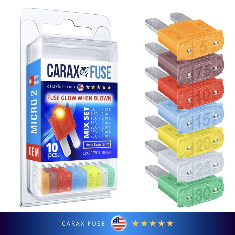 CARAX Glow Fuse - Premium Micro 2 Blade APT/ATR -