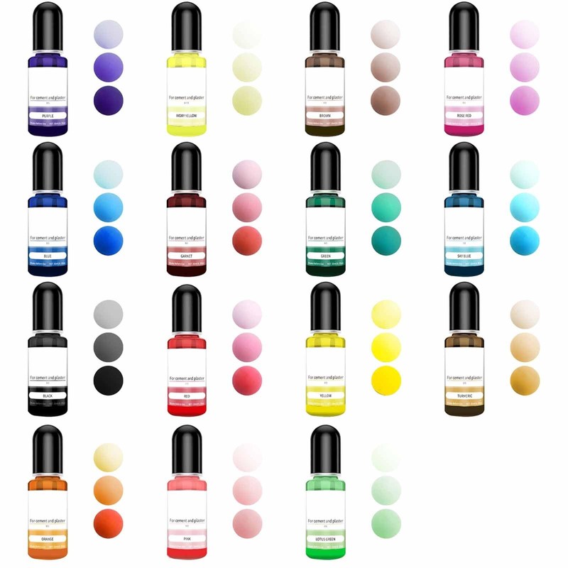 Colour Pigments for Casting Powder, Concrete Plaster, Paint for Casting