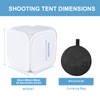 Photography Studio Softbox Lighting Tent 24"/60cm, Photo Light Box Shooting