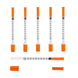 20PCS/Pack 1ml Multi-Purpose 27G Measuring Tools (6mm), Precision Labs Accessories, Individually Wrapped for Liquid Measuring and Dispensing