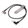 SZRMCC 12G SDI BNC Cable UHD 4K Right Angle Micro