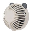Portable Neck Fan Dual Head Bendable Wearable USB Rechargeable Hand