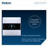 Theben 4969238 iON 108 KNX Room Controller with Integrated Temperature