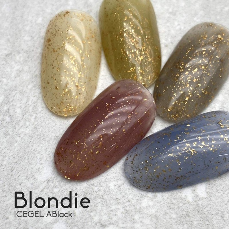 Ice Gel ABLACK Blondy Gel Color Gel, 1188, 0.1 oz