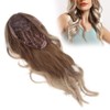 Women Long Wavy Light Blonde Wig Lady Fashionable Cosplay Party