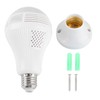 Phone WiFi Control Bulb Camera 360° Full Vision InfraRed 1080P
