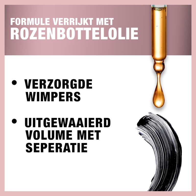 Maybelline Lash Sensational Washable Mascara, Lengthening and Volumizing for a