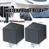 Vkinman 2Pcs 4RD93168001 Waterproof Relay 12V 40A, Replacement for Hella