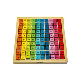 Teorema Giocattoli - Wooden table, multicoloured, 20 cm x 20 cm, 40570